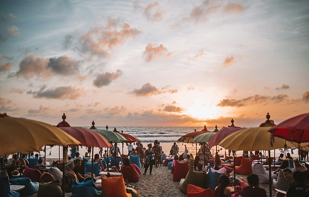 Sunset cocktails
